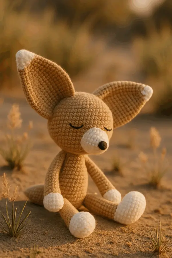 Fabrique ton Fennec en Crochet - Ebook PDF – Image 3