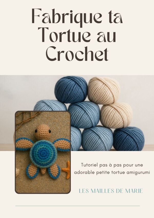 Fabrique ta Tortue au Crochet – Ebook PDF