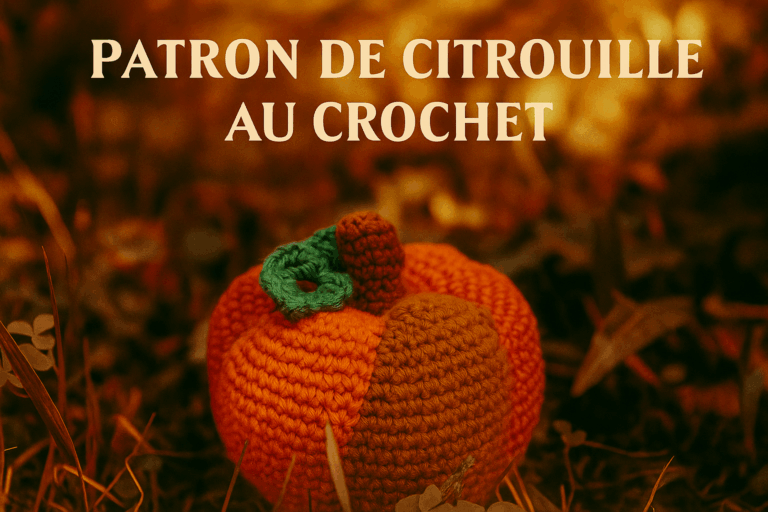 Patron de Citrouille au Crochet – Le Tutoriel Facile et Parfait pour l’Automne